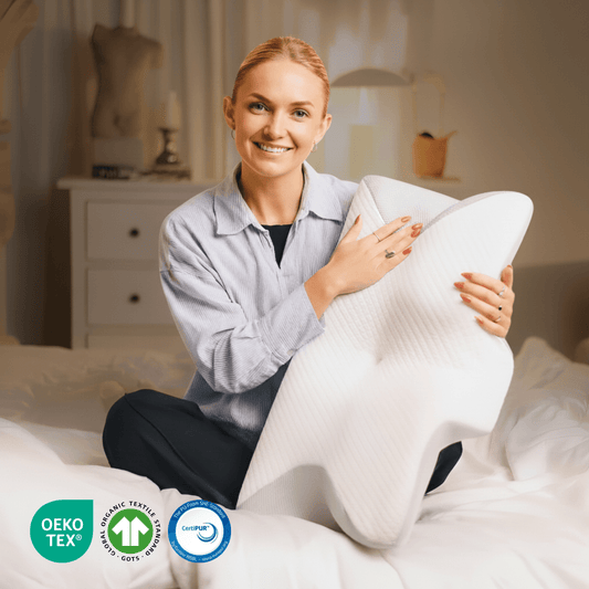 SleepFit Kissen - Orthopädisches Design für Nacken und Schultern